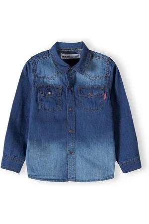 Minoti Jeanshemd Gewaschenes Denim-Hemd (3y-14y) - Verkäufer:
