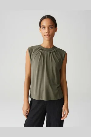 Opus Shirttop IRAFFI Regular mit femininer Kräuselung - Verkäufer: GmbH | someday GmbH