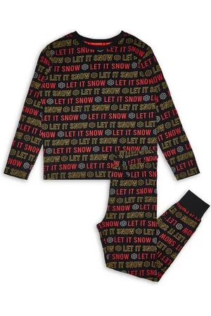 Threadboys Schlafanzug Boys Familly Xmas Nightwear Let it Snow (1 tlg) mit winterlichem Print - Verkäufer: onQuality