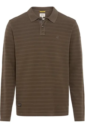 Camel Active Poloshirt Langarm-Poloshirt aus reiner Baumwolle - Verkäufer: ActiveFashionWorld