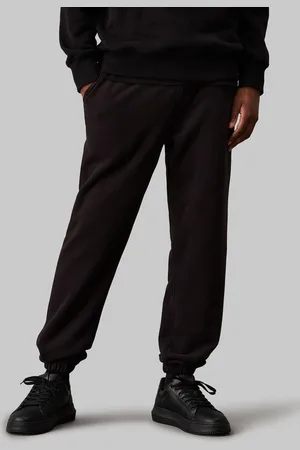Calvin Klein Jogginghose CHENILLE MONOLOGO SWEATPANT mit Logostickerei