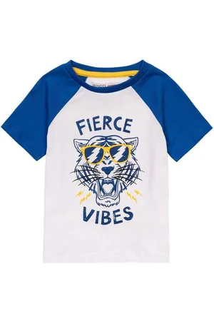 Minoti T-Shirt Loses T-Shirt mit bunten Ärmeln (1y-8y) - Verkäufer: