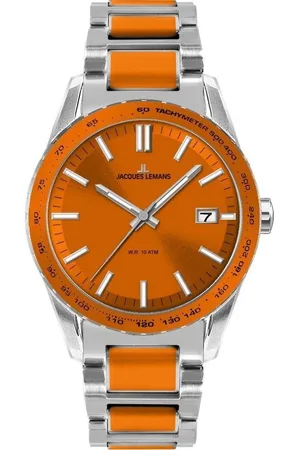 Jacques Lemans Quarzuhr Liverpool, 1-2060L, Armbanduhr,Herrenuhr,Damenuhr,Edelstahlarmband,bis 10 bar wasserd.