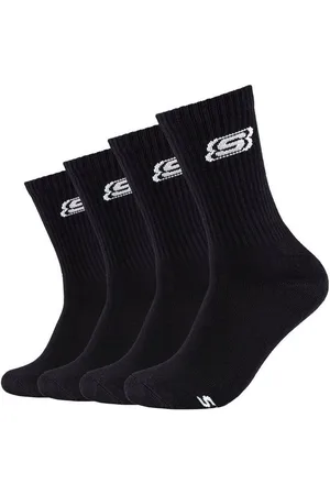 Skechers Socken cushioned (4er Pack) mit verstärkter Ferse & Spitze für lange Haltbarkeit