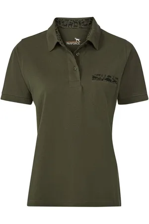 Parforce Poloshirt Damen Poloshirt Waldtier-Detail - Verkäufer: Frankonia