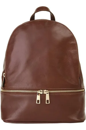 Piké Cityrucksack, echt Leder, Made in Italy