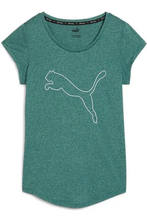 PUMA Trainingsshirt PERFORMANCE HEATHER CAT TEE W