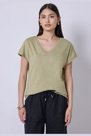 Street one V-Shirt im soften Baumwoll-Mix