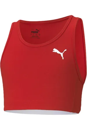 PUMA Tanktop Mädchen Laufshirt Cross the Line Crop G Y 2.0 519674 - Verkäufer: CORTEXPOWER