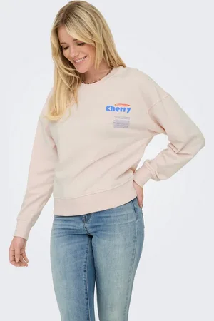 ONLY Sweatshirt ONLPHILEA L/S FRUIT O-NECK UB SWT