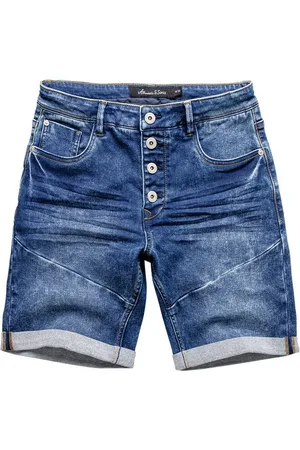 amaci Jeansshorts NILES Jeansshorts Herren Bermuda Jeans Short Hose Regular Fit - Verkäufer: