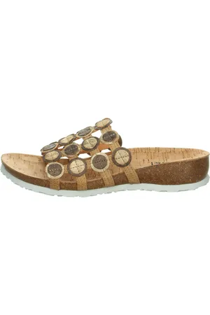 Think! THINK Pantolette Julia Beige, Hausschuh - Verkäufer: Schuhe-Sport