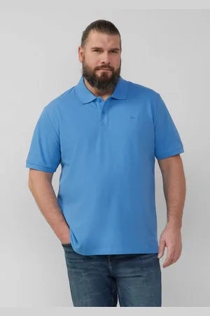QS by s.Oliver Poloshirt Poloshirt aus Baumwollpiqué kurzarm, Kragen, Knöpfe, Logo - Verkäufer: LuriX