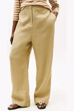 Tommy Hilfiger Leinenhose CRV ESS LINEN TAILORED STRT PANT