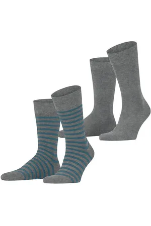 ESPRIT Socken Fine Stripe 2-Pack (2-Paar) aus Biobaumwolle - Verkäufer: FALKE