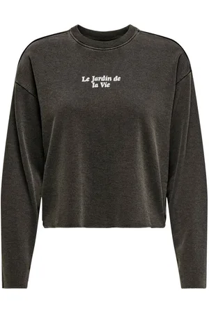 ONLY Sweatshirt ONLLUCINDA L/S FLOWERS O-NECK UB SWT