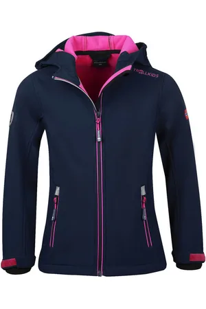 TROLLKIDS Softshelljacke GIRLS TROLLFJORD JACKET
