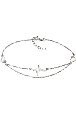 Firetti Fußkette Schmuck Geschenk Silber 925 Körperschmuck Ankerkette, mit symbolischen Elementen