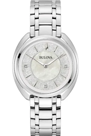 BULOVA Quarzuhr Klassik Damenuhr 35mm - Modell: 96P240 - Verkäufer: Uhren4you