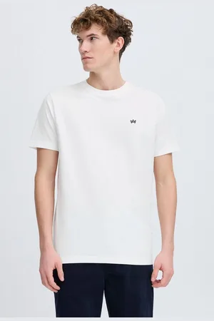 Kronstadt Rundhalsshirt KSMccarty Basic T-shirt mit Stickerei - Verkäufer: meinemarkenmode