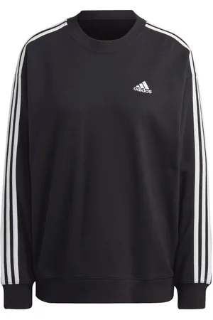 adidas Fleecepullover adidas Damen Pullover Essentials 3-Stripes Sweatshirt - Verkäufer: CORTEXPOWER