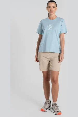 Craghoppers Kurzarmshirt - Malibo - Damen Shirt aus Bio Baumwolle, sky blue - Verkäufer: hive outdoor