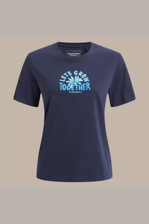 Craghoppers Kurzarmshirt - Malibo - Damen Shirt aus Bio Baumwolle, navy - Verkäufer: hive outdoor