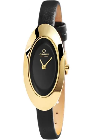 Obaku Quarzuhr V1546LGBRB Damenuhr mit Echt Lederband, UPV 159,- € - Verkäufer: Shaghafi GmbH