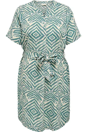 ONLY Sommerkleid CARSHILLA 2/4 KNEE DRESS VIS AOP BS