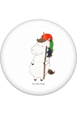 Mr. & Mrs. Panda Anstecknadel Einhorn Junge - - Geschenk, Einhorn Deko, Einhörner, Anstecknade (1-tlg), Charmante Sprüche - Verkäufer:
