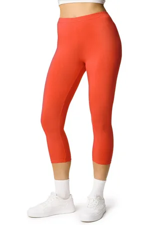 Ladeheid Leggings Damen 3/4 Capri Hose aus Baumwolle LA40-132 (1-tlg) elastischer Bund - Verkäufer: HISERT