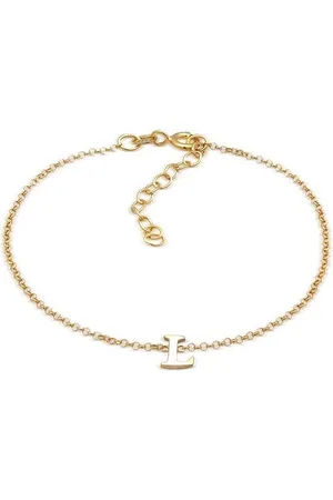 Elli Armband Buchstaben Initialen Anhänger L 925 Silber, Buchstabe - Verkäufer: JULIE & GRACE GmbH