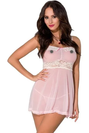Avanua Negligé AV Rasha chemise pink - (L/XL,S/M) - Verkäufer: Angela Line