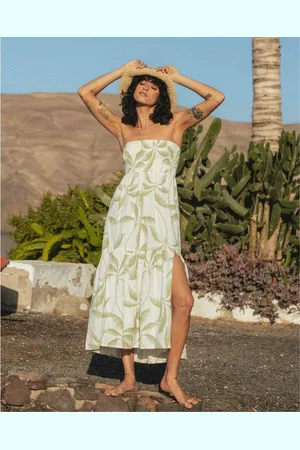 Billabong Sommerkleid Midikleid Tropical Haze Creme S - Verkäufer: Sun & Famous