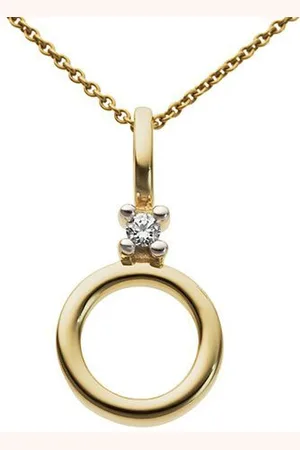 Firetti Kettenanhänger Schmuck Geschenk Gold 333 Halsschmuck Anhänger für Halskette, mit Brillant