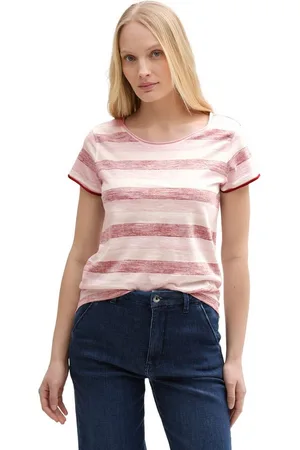TOM TAILOR T-Shirt mit All-Over Print