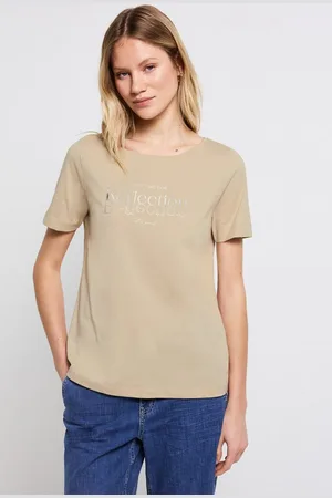 Street one T-Shirt aus reiner Baumwolle
