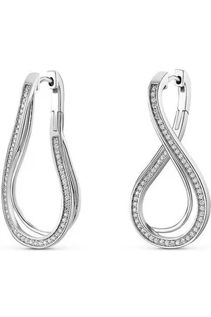 Jette Joop Creolen-Set Infinity Ohrringe 88336097NL, 925er Silber, Zirkonia - Verkäufer: Jäckle Uhrenhandel e.K.