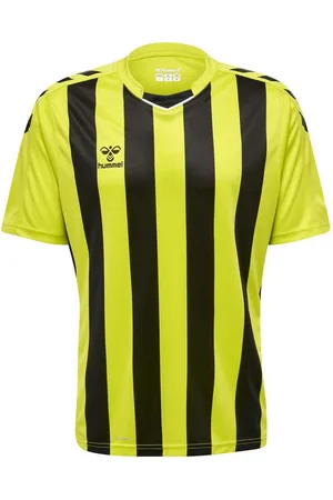 Hummel Fußballtrikot Herren Trikot Core Striped XK Polo Jersey S/S 211458 - Verkäufer: CORTEXPOWER