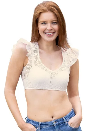 Nina Von C. Dirndlbluse Spitzen 