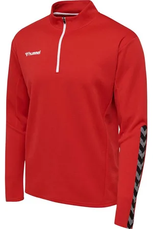 Hummel Fleecepullover Herren Sweatshirt Authenic Half Zip 204927 - Verkäufer: CORTEXPOWER