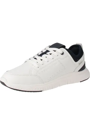 Marc O’ Polo 502 27803501 164 149-White-Navy Sneaker - Verkäufer: Schuhfieber