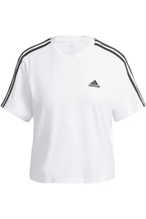 adidas T-Shirt adidas Damen T-Shirt Essentials 3S Crop-Top - Verkäufer: CORTEXPOWER