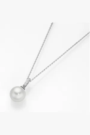 Giorgio Martello Perlenkette Anhänger - Muschelkern Perle, Silber 925