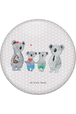 Mr. & Mrs. Panda Anstecknadel Koala Familie zwei - Pastell - Geschenk, Lieblingsfamilie, Mutte (1-tlg), Einzigartige Designs - Verkäufer: