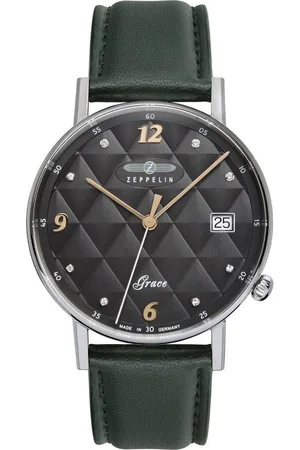 Zeppelin Quarzuhr Damenuhr Veganes Lederarmband Schweizer Quarzwerk - 74412_n - Verkäufer: Uhren4you