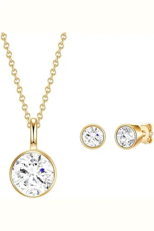Rafaela Donata Schmuckset gelbgold (3-tlg), aus Sterling Silber - Verkäufer: Juvalia