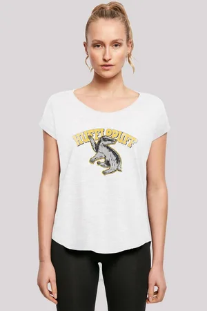 F4NT4STIC T-Shirt Harry Potter Hufflepuff Sport Emblem Print