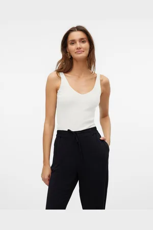 VERO MODA Stricktop VMGLORY SL RIB TOP
