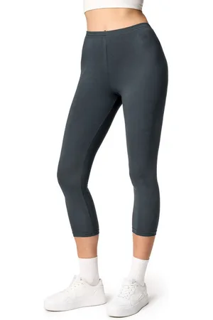Ladeheid Leggings Damen 3/4 Capri Hose aus Baumwolle LA40-132 (1-tlg) elastischer Bund - Verkäufer: HISERT